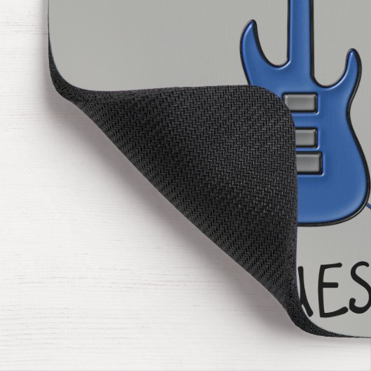 Blues-Spender-Gitarre Mousepad (Ecke)
