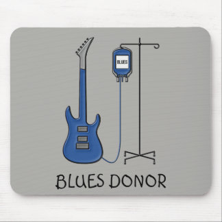 Blues-Spender-Gitarre Mousepad