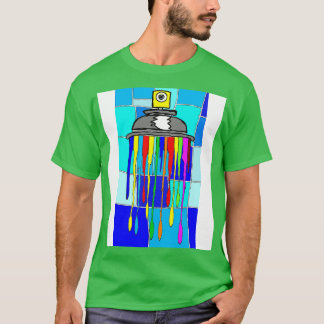 Blues Spray Graffiti Funny Rainbow 24 1 T-Shirt