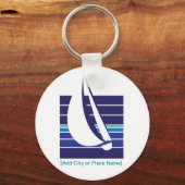 Blues Square_Namedrop Schlüsselanhänger (Vorderseite)