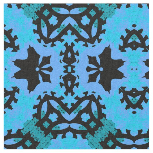 Blues Stoff (Nahaufnahme)