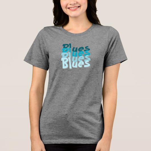 Blues T - Shirt (Vorderseite)
