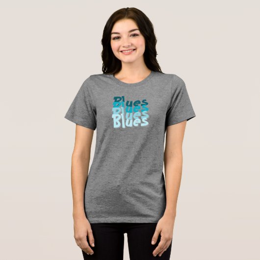 Blues T - Shirt (Vorderseite voll)