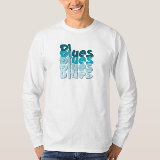 Blues T - Shirt (Vorderseite)