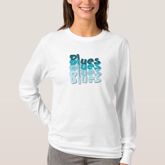 Blues T - Shirt (Vorderseite)