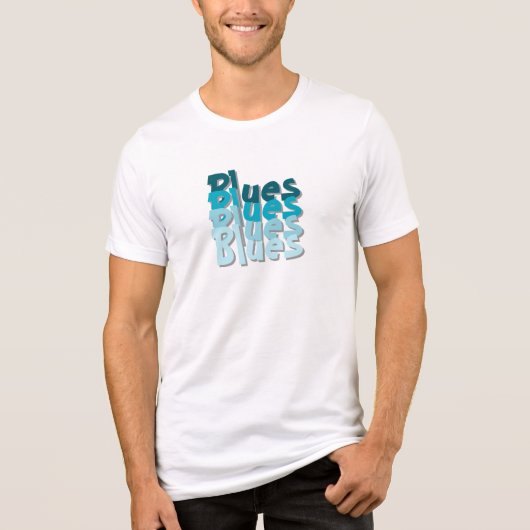 Blues T - Shirt (Vorderseite)