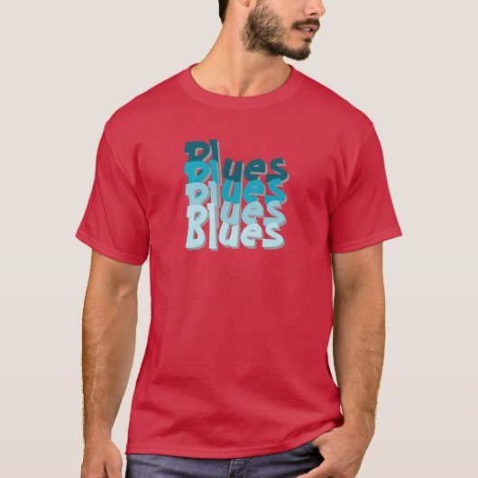 Blues T - Shirt (Vorderseite)