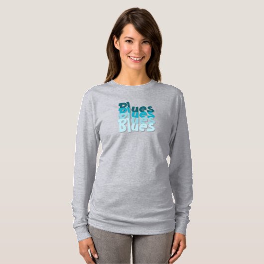 Blues T - Shirt (Vorne ganz)