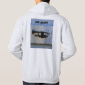 Blues Trumpet Hoodie (Rückseite)
