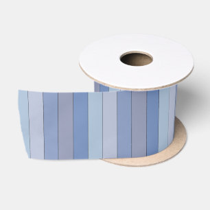 Blues und Graufarbstreifen auf Aquarellpapier Satinband