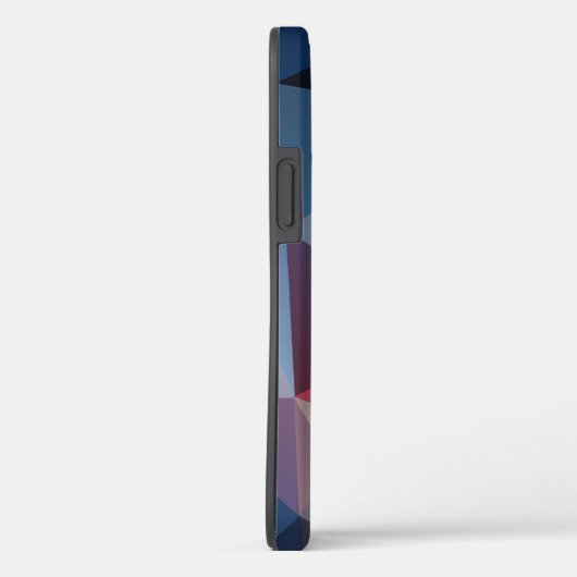 Blues und Reds Abstrakte Pyramide Kunst Case-Mate iPhone Hülle (Rückseite / Rechts)