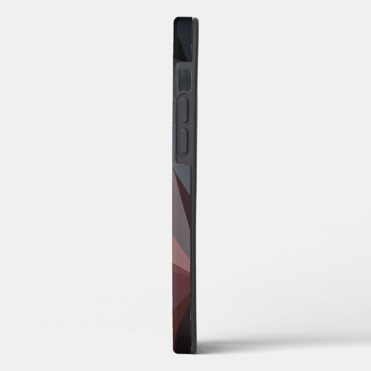 Blues und Reds Abstrakte Pyramide Kunst Case-Mate iPhone Hülle (Rückseite / Links)