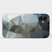 Blues und Schwarze Abstrakte Pyramide Art Case-Mat Case-Mate iPhone Hülle (Rückseite (Horizontal))
