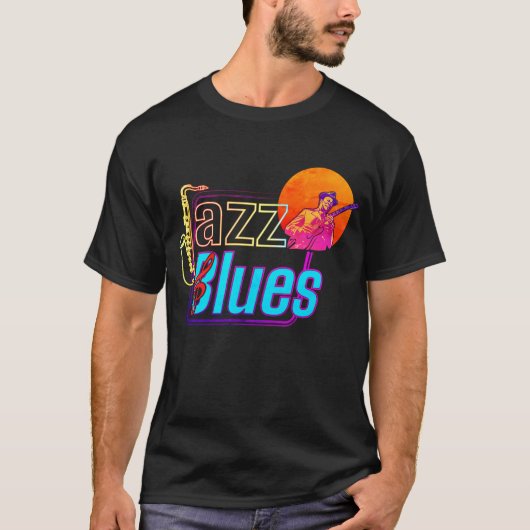 Blues Vibes T-Shirt (Vorderseite)