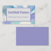 Blues Visitenkarte (Vorne/Hinten)