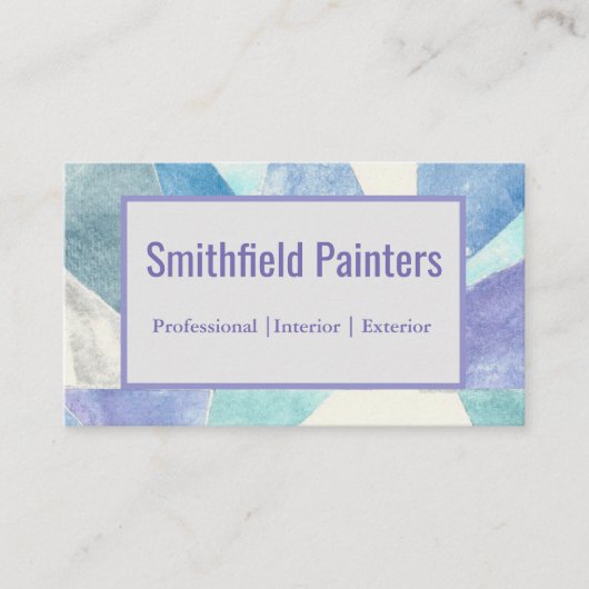 Blues Visitenkarte (Vorderseite)