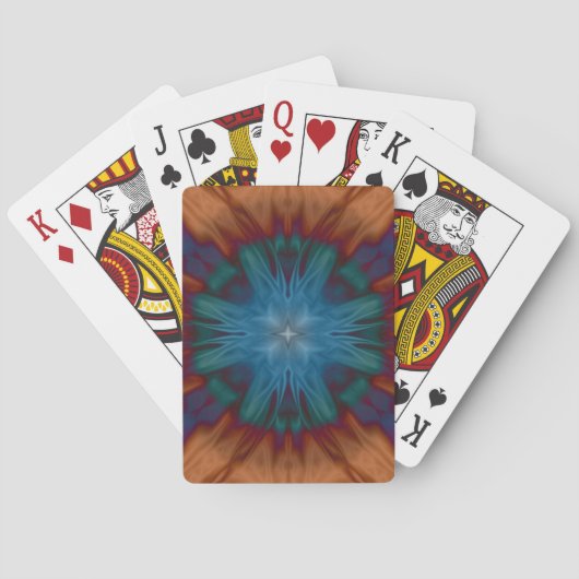 Blues von Kupfer Spielkarten (Rückseite)