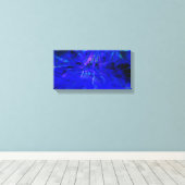 Blues Weed Leinwanddruck (Insitu (Holzboden))