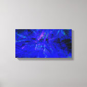 Blues Weed Leinwanddruck (Vorderseite)