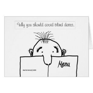 Blues zum blinden Datum - Karte