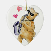 Bluesbär Keramikornament (Rechts)