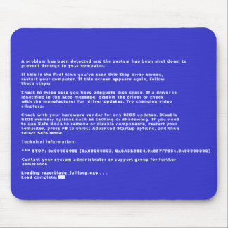 Bluescreen Mousepad