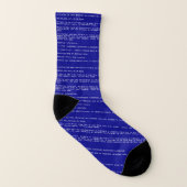 Bluescreen Socken (Rechts - Außen)