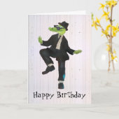 Bluescroko Karte (Gelbe Blume)