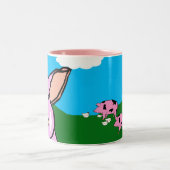 BlueSkyPigs Tasse (Mittel)