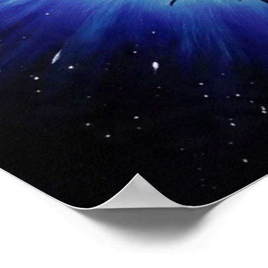 BlueSkys Poster (Ecke)