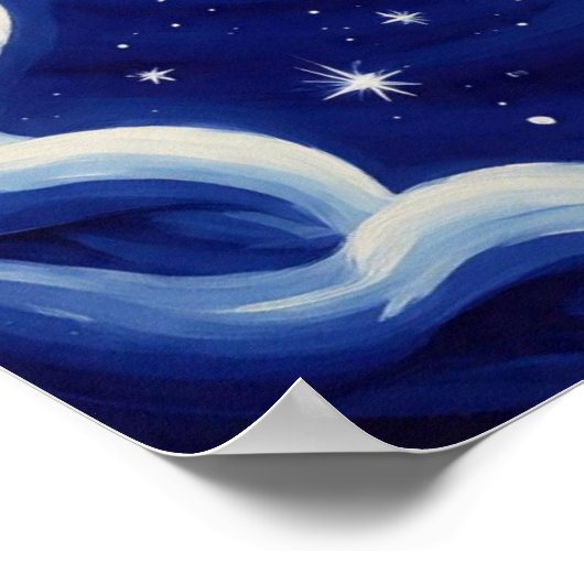 BlueSkys Poster (Ecke)