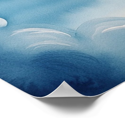 BlueSkys Poster (Ecke)