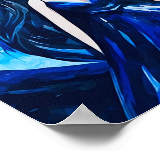 BlueSkys Poster (Ecke)