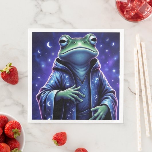 BlueSkys Serviette (Beispiel)