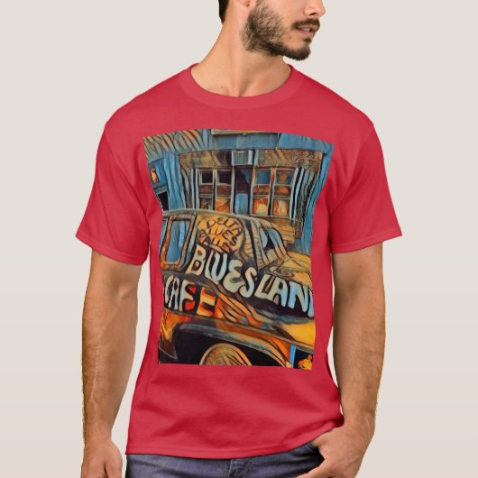 Bluesland Cafe T-Shirt (Vorderseite)