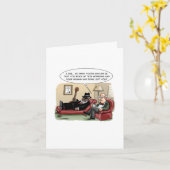 Bluesman in Therapy Karte (Gelbe Blume)