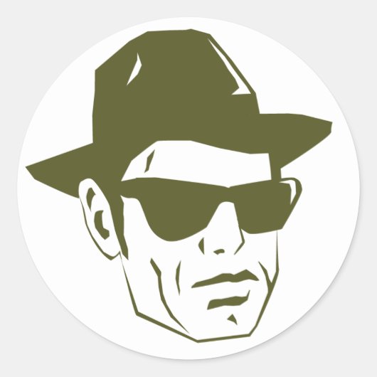 Bluesman Sticker (Vorderseite)