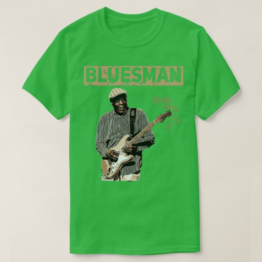 Bluesmann Buddy Guy T-Shirt (Design vorne)