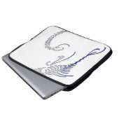 BlueSparklefish Laptopschutzhülle (Vorne Knopf)