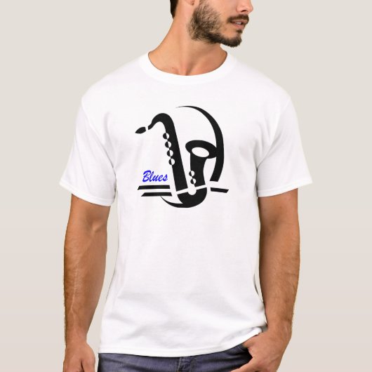 BluesSax T-Shirt (Vorderseite)
