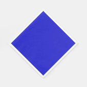 Bluest Blue Paper Napkins Serviette (Ecke)