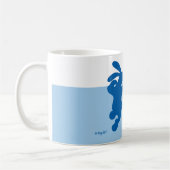Bluest Blue Rabbit Tasse (Links)
