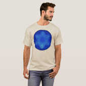 Bluestar auf Weiß T-Shirt (Vorne ganz)