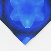 Bluestar Fractal Fleecedecke (Ecke)