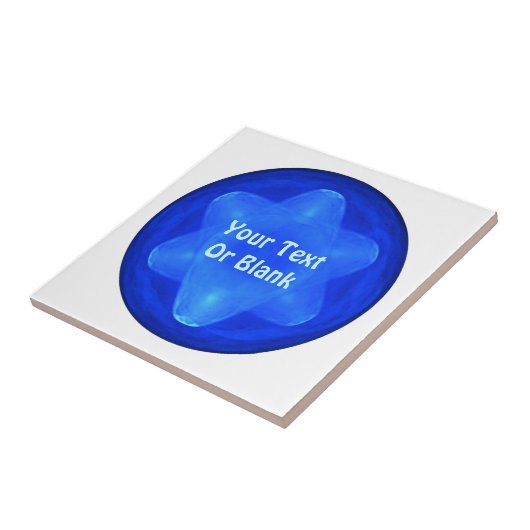 Bluestar Fractal Fliese (Seite)