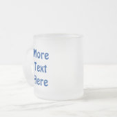 Bluestar Fractal Mattglastasse (Vorderseite Links)