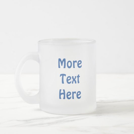 Bluestar Fractal Mattglastasse (Links)