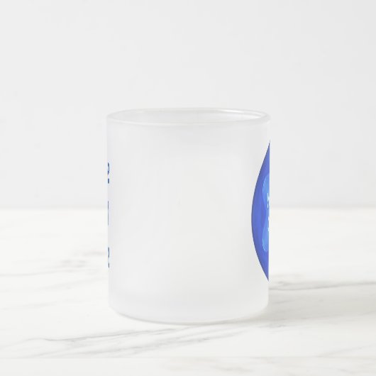 Bluestar Fractal Mattglastasse (Mittel)