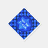 Bluestar Fractal Serviette (Ecke)