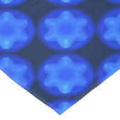 Bluestar Fractal Tischdecke (Schrägansicht)